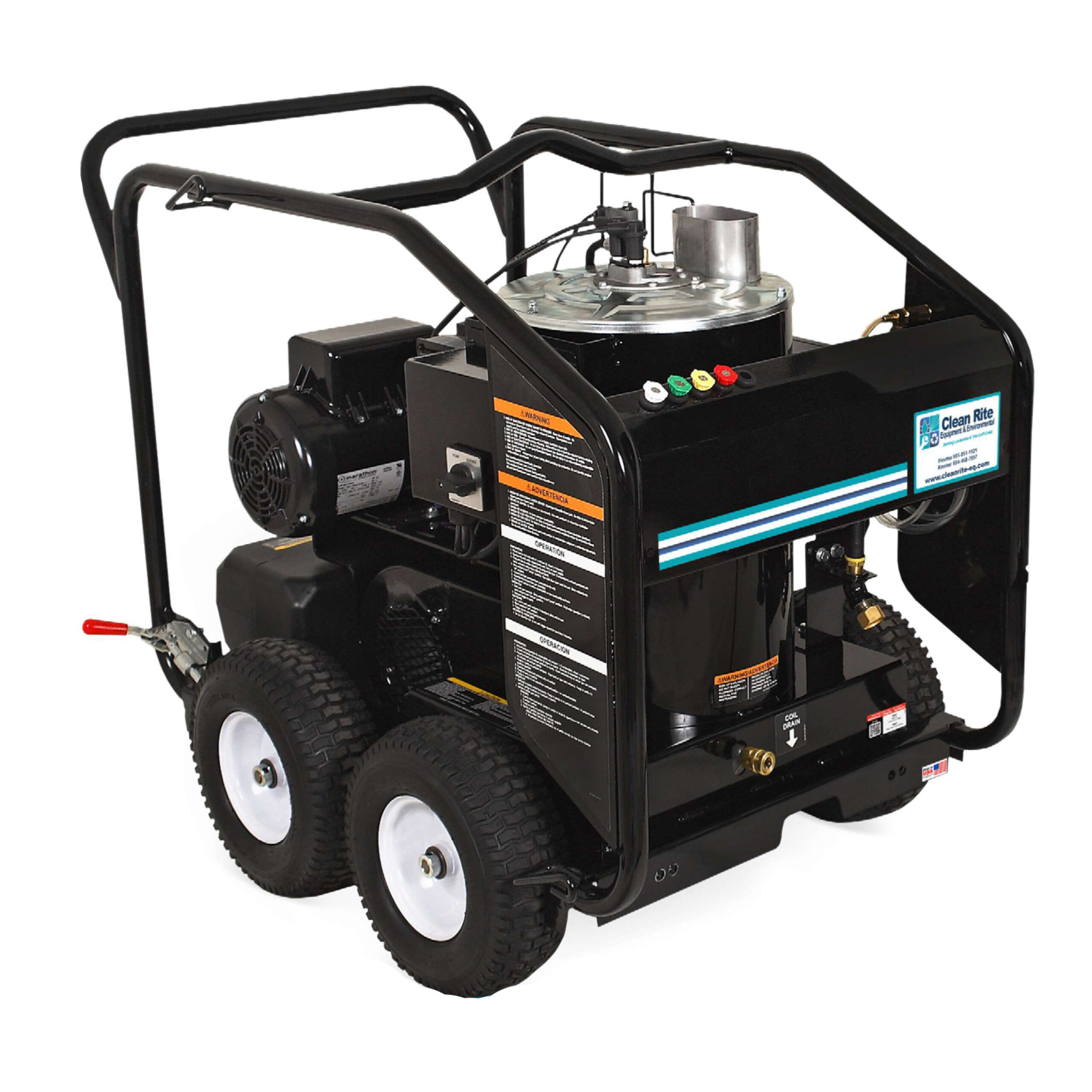 thumbnail interactive-video image 1 of 6000 PSI 6000W Electric High Pressure Washer - Portable Power Cleaner With Adjustable Nozzle, 5.3KG 1 of 6